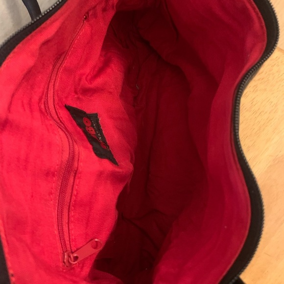 Elegant HOBO Black Leather Tote Bag - Picture 7 of 9